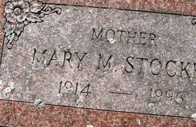 Mary Alice Martin-Simmonds Stocker on Sysoon