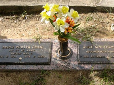 Alice Matthews Craig on Sysoon