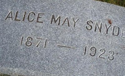Alice May Snyder on Sysoon