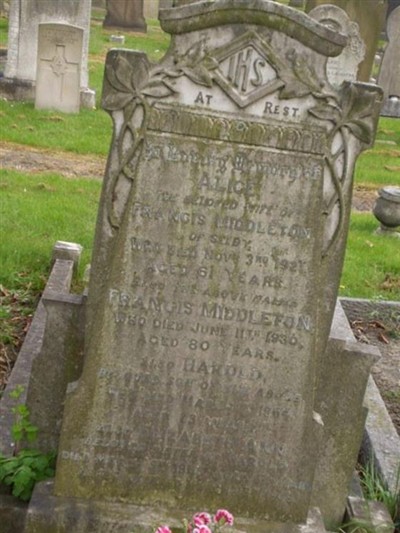 Alice Middleton on Sysoon