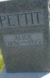 Alice Pettit on Sysoon