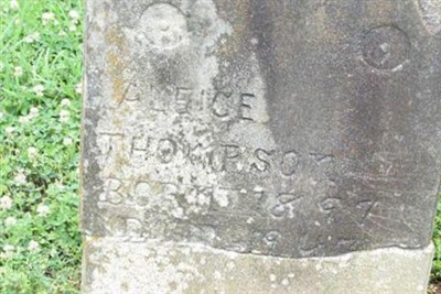 Alice Piercy Thompson on Sysoon