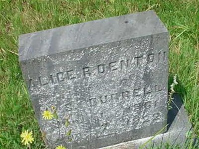 Alice R. Denton Burrell on Sysoon