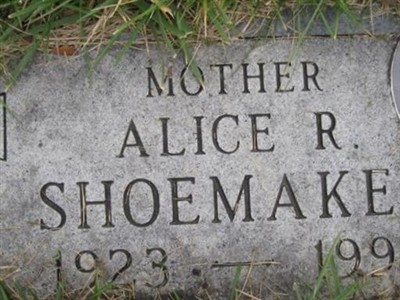 Alice R. Shoemaker on Sysoon