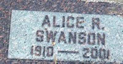 Alice R. Swanson on Sysoon