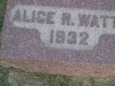 Alice R Watts on Sysoon