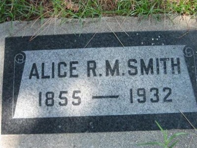 Alice R.M. Smith on Sysoon