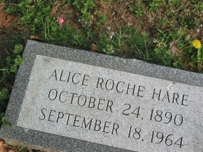 Alice Roche Hare on Sysoon