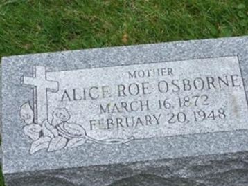 Alice Roe Osborne on Sysoon