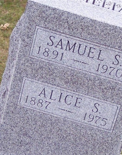 Alice S McWilliams on Sysoon