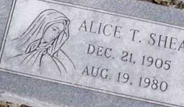 Alice T. Shea on Sysoon