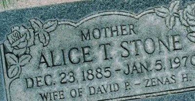 Alice Tapp Stone on Sysoon