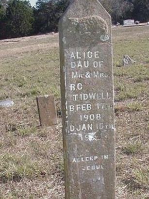 Alice Tidwell on Sysoon