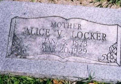 Alice V Locker on Sysoon