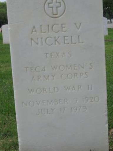 Alice V Nickell on Sysoon