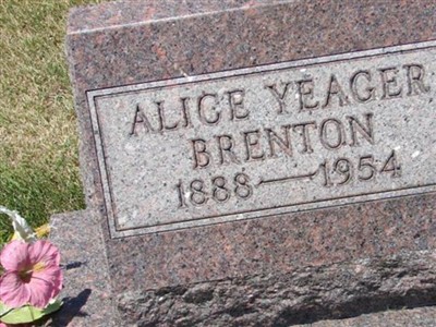 Alice Yeager Brenton on Sysoon