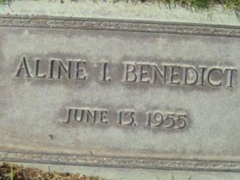 Aline Idelle Brown Benedict on Sysoon