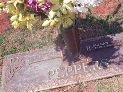 Allean W. Peppers on Sysoon