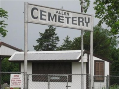 Allen Cemetery on Sysoon