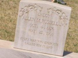 Allen M Russell, Jr on Sysoon