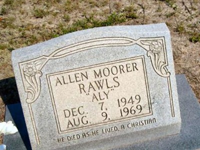 Allen Moorer "Aly" Rawls on Sysoon
