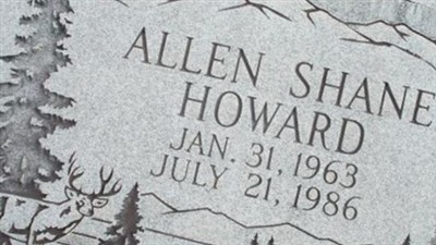 Allen Shane Howard on Sysoon
