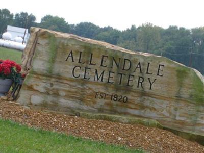 Allendale Cemetery on Sysoon