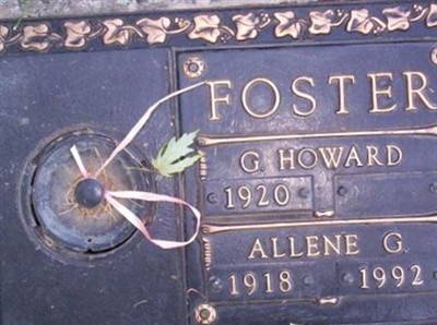 Allene G. Foster on Sysoon