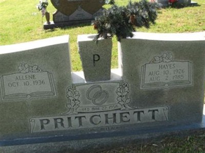 Allene Pritchett on Sysoon