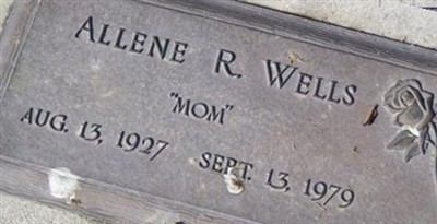 Allene Rae Wells on Sysoon