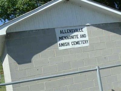 Allensville Mennonite and Amish Cemetery on Sysoon