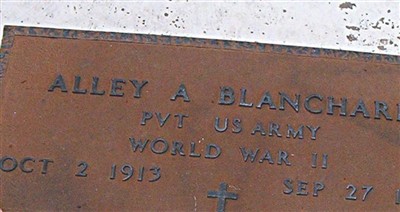 Alley A Blanchard on Sysoon