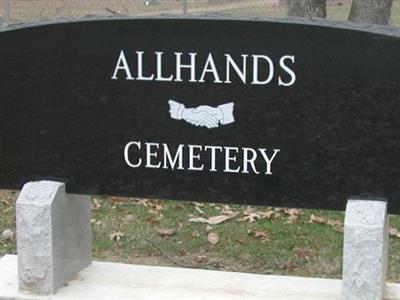 Allhands Cemetery on Sysoon