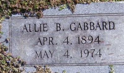 Allie B. Gabbard on Sysoon