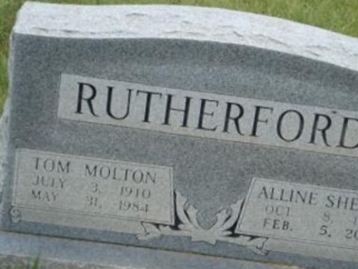 Alline Shields Rutherford on Sysoon