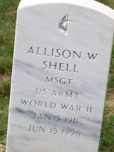 Allison W Shell on Sysoon
