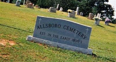 Allsboro Cemetery on Sysoon