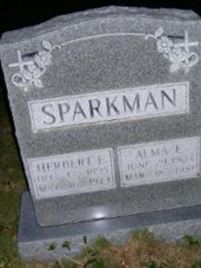 Alma E. Sparkman on Sysoon