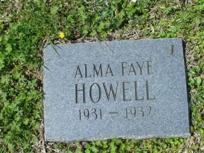 Alma Faye Howell on Sysoon