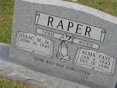Alma Faye Raper on Sysoon