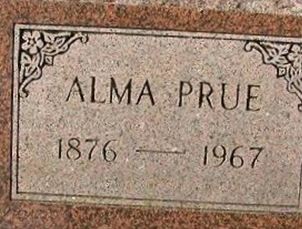 Alma H. Schrader Prue on Sysoon