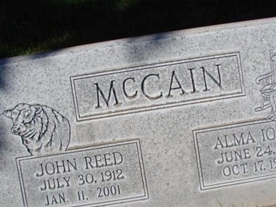 Alma Iona McCain on Sysoon