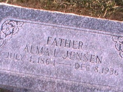 Alma Larsen Jensen on Sysoon