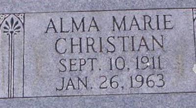 Alma Marie Christian on Sysoon