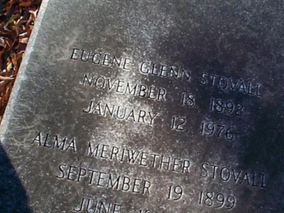 Alma Meriwether Stovall on Sysoon