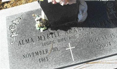 Alma Myrtle Arant Laurent on Sysoon