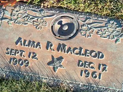 Alma R MacLeod on Sysoon