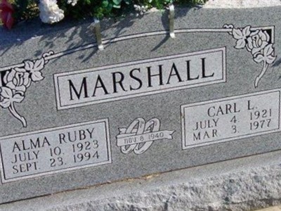 Alma Ruby Marshall on Sysoon