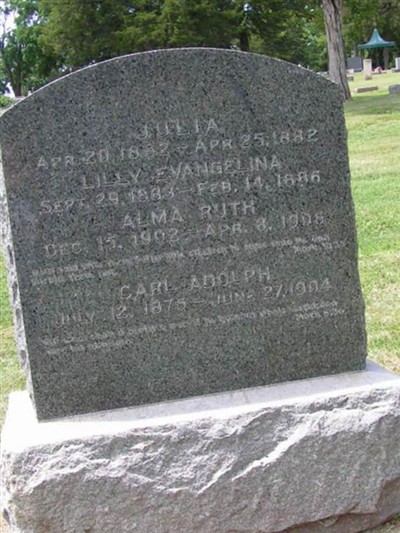 Alma Ruth Graf on Sysoon
