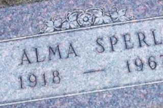 Alma Sperl on Sysoon